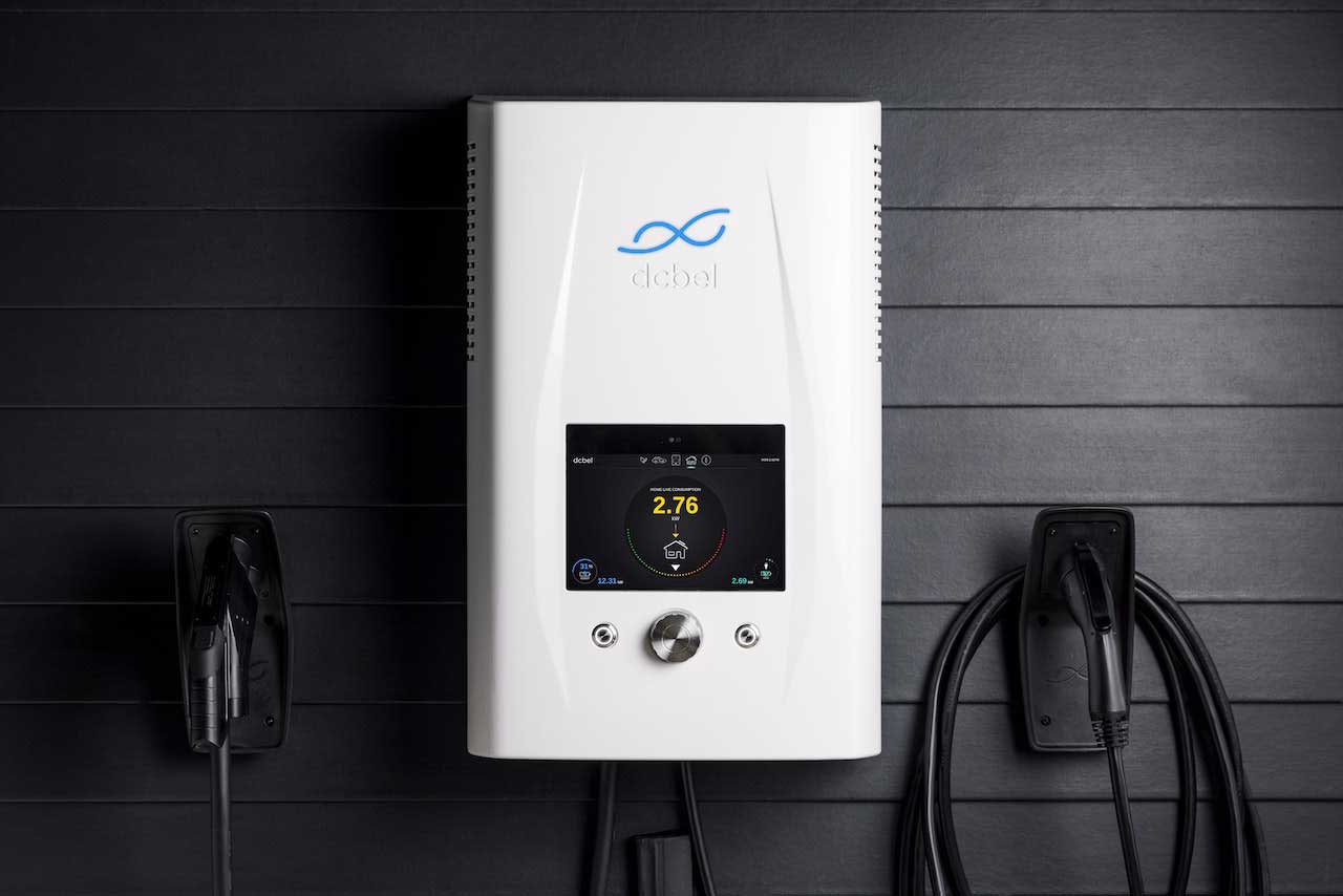 solar inverter on garage wall