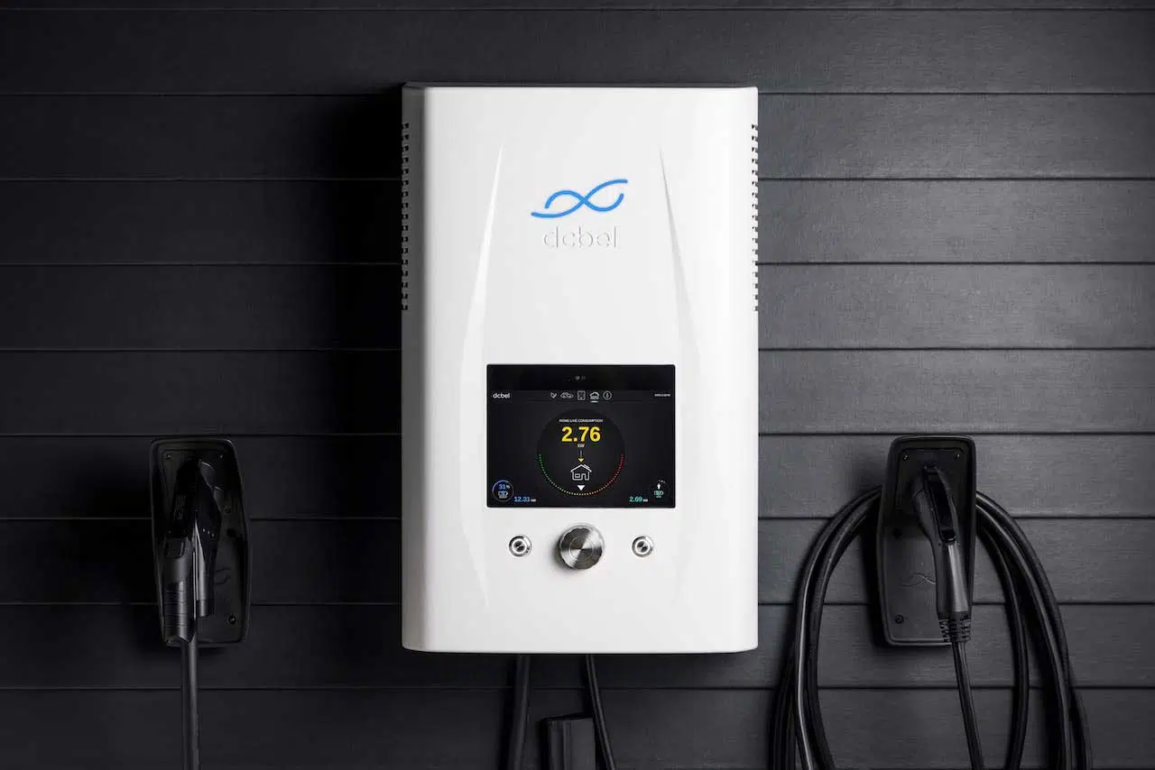 solar inverter on garage wall