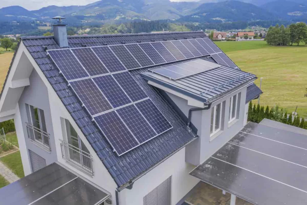 solar panels in Wales