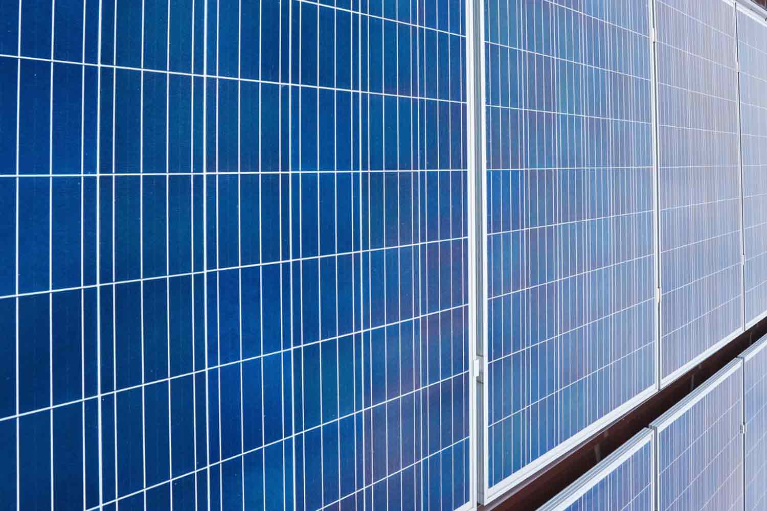 Wall-Mounted Solar Panels