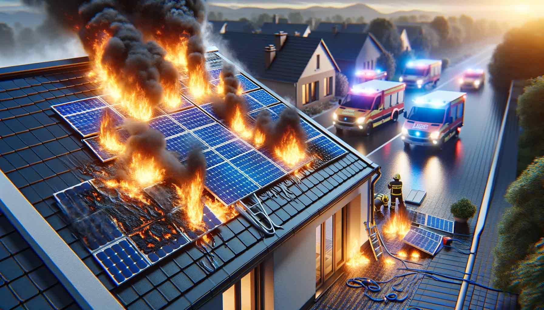 Solar Panel Fires & Safety UK