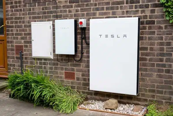 solar battery storage South Wales on home wall