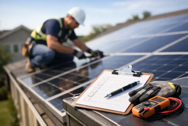 Solar Maintenance Checklist for Homeowners